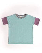 the colorblock tee - mint