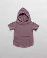 the cut-off hoodie - purple